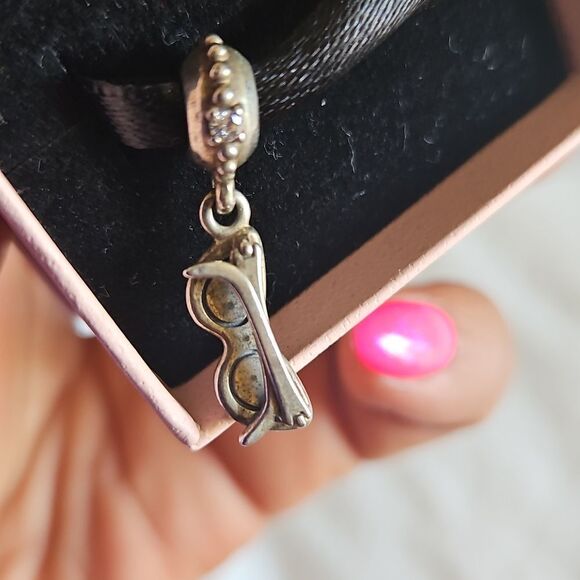 Pandora Authentic Sunglasses Charm Silver - Picture 4 of 16